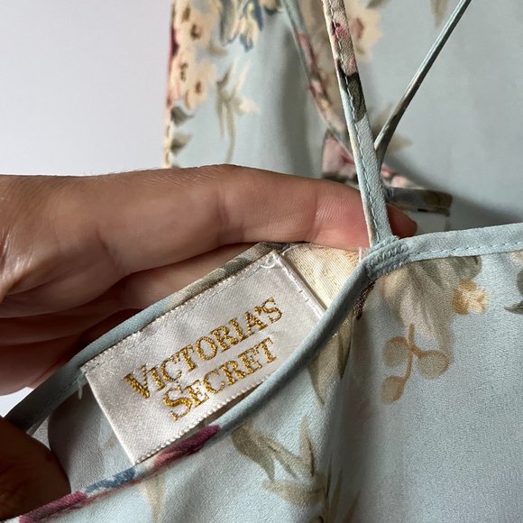 Floral Victoria Secret Gold Label 80s Vintage - Picture 9 of 13